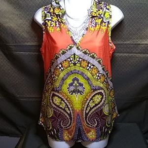 Sleeveless blouse